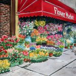 Flower Market - Sold