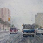 Blizzard in the City - Sold