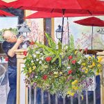 Lamplighter - 16"x12"