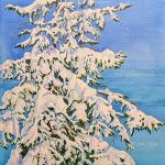 Sublime Stillness 8"x 8"