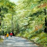 Woodland Stroll 16" x 12"